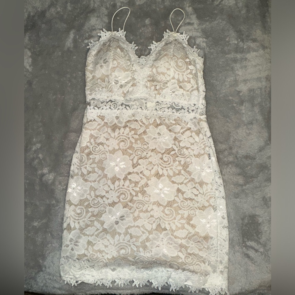 Windsor Bodycon Lace Mini Dress